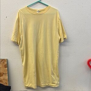 H&M Yellow Tshirt dress
